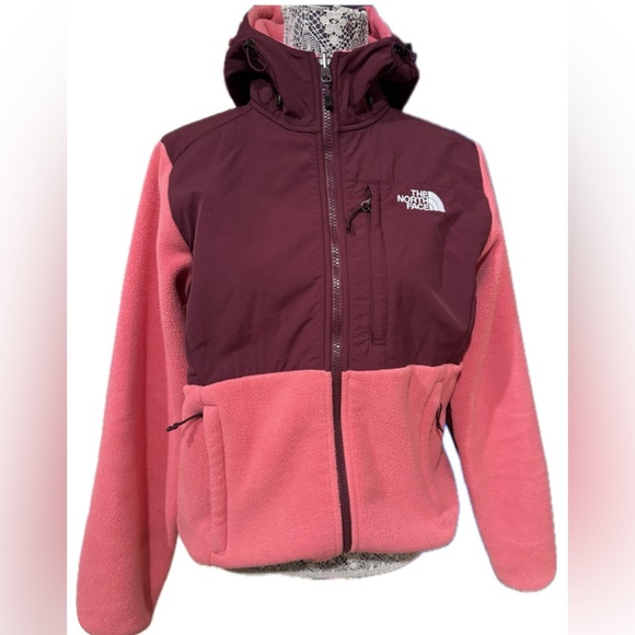 The North Face Jackets & Blazers - NORTH FACE Denali Women’s fleece jacket! Pink/Burgundy in great condition.